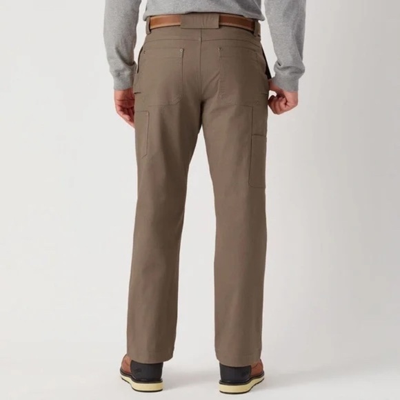 Duluth Trading Co. Flex Fire Hose Khaki Pants Mens 46x30 - Picture 2 of 16